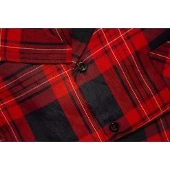 Bigdude Woven Checked Pyjama Set Red/Navy -Urban Fit Shop 62912bf1 bd23pj06 22 rednavy 2