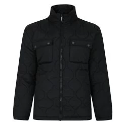 Bigdude Lightweight Quilted Jacket Black