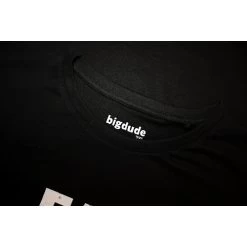 Bigdude Lightweight Lounge Printed T-Shirt Black -Urban Fit Shop 648bad4f bd23pj01 01 black 1