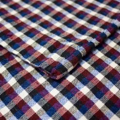 Bigdude Woven Modern Check Pyjama Shorts Red/Blue -Urban Fit Shop 6c2e00e4 img 8159