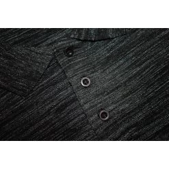 Bigdude Vintage Inkjet Marl Polo Shirt Black -Urban Fit Shop 6c4643ea bd23p10 01 black 1