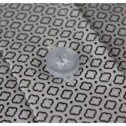 Bigdude Short Sleeve Cotton Woven Abstract Design Shirt White/Back 12 Bigdude Short Sleeve Cotton Woven Abstract Design Shirt White/Back -Urban Fit Shop 6c9048c3 button1