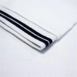 Bigdude Tipped Pique Polo Shirt White Tall -Urban Fit Shop 6d892fbf img 8398