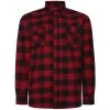 Bigdude Checked Overshirt Red/Black -Urban Fit Shop 6e49c535 bd23ls16 22 1