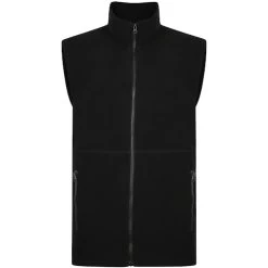 Bigdude Fleece Gilet Black