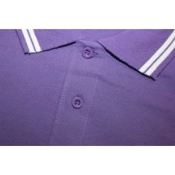 Bigdude Tipped Polo Shirt Purple -Urban Fit Shop 714e717c bd20tp01 30 purple 1