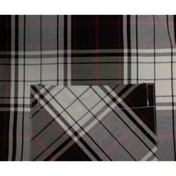 Bigdude Short Sleeve Check Shirt Black -Urban Fit Shop 732a9e24 img 8847