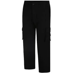 Bigdude Multi Pocket Cargo Trousers Black