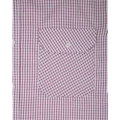 Bigdude Long Sleeve Shirt With Chest Pockets Red/White -Urban Fit Shop 76f465f6 bd22ls09 22 red detail