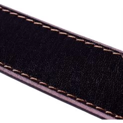 Simon Leather Belt With Contrast Stitch Black -Urban Fit Shop 7711da03 img 4671 clipped rev 1