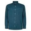 Bigdude Long Sleeve Check Shirt Teal -Urban Fit Shop 7a6b4641 bd23ls20 01 1