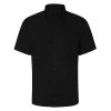 Bigdude Button Down Oxford Short Sleeve Shirt Black -Urban Fit Shop 7c0bf041 bd23ss05 01 black 1