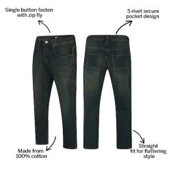 Bigdude Non-Stretch Straight Fit Jeans Dark Wash -Urban Fit Shop 83eb8f91 bd23js0820darkwash