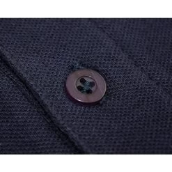 Bigdude Long Sleeve Polo Shirt Navy -Urban Fit Shop 83fd85d3 ls20navy20button