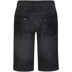 Bigdude Cargo Denim Shorts Black -Urban Fit Shop 885c0053 bd21sh07 03 3