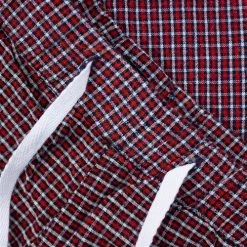 Bigdude Woven Modern Check Pyjama Shorts Red/White -Urban Fit Shop 8f0e481d img 8151