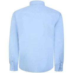 Bigdude Classic Long Sleeve Poplin Shirt Light Blue -Urban Fit Shop 8f17e7ba 6027ad26 m30a6840 2