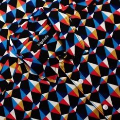 Bigdude Abstract Print Long Sleeve Poplin Shirt Black -Urban Fit Shop 92e228d9 img 8754