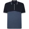 Bigdude Colour Block Zipped Polo Shirt Navy/Denim Tall -Urban Fit Shop 937e10b2 nocodezippolo navy 1.jpg20edited