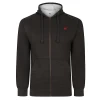 Bigdude Sherpa Lined Zip Hoody Charcoal -Urban Fit Shop 93abd12f bd1957h 07 charcoal 1