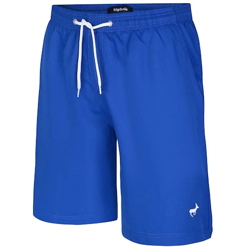 Bigdude Plain Swim Shorts Royal 3 Bigdude Plain Swim Shorts Royal