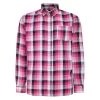 Bigdude Button Down Long Sleeve Check Shirt Pink -Urban Fit Shop 962f5c59 bd23ls19 06 1