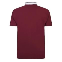 Bigdude Jersey Zip Polo Burgundy -Urban Fit Shop 975c2204 bd22p12 10 burgundy 2