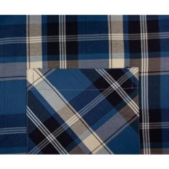 Bigdude Long Sleeve Check Shirt Blue Tall -Urban Fit Shop 9a85d2e6 img 8859