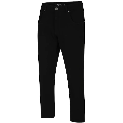 Bigdude Loose Fit Straight Cut Stretch Jeans Black 4 Bigdude Loose Fit Straight Cut Stretch Jeans Black - Image 2