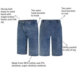 Bigdude Carpenter Denim Shorts Light Wash -Urban Fit Shop a721d0bf 15