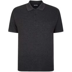 Bigdude Plain Polo Shirt- Charcoal -Urban Fit Shop ac7b7d7b plaingreypolo 1