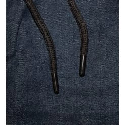 Bigdude Jersey Waistband Denim Shorts Dark Wash -Urban Fit Shop b2fa5659 img 7754