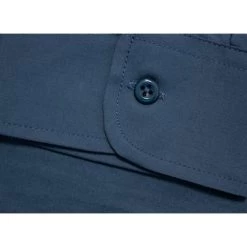 Bigdude Classic Long Sleeve Poplin Shirt Petrol Tall -Urban Fit Shop b3564f71 img 7994