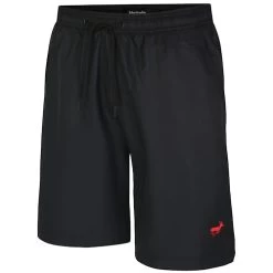 Bigdude Plain Swim Shorts Black