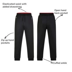 Bigdude Contrast Tricot Hooded Tracksuit Black 17 Bigdude Contrast Tricot Hooded Tracksuit Black -Urban Fit Shop b6cfad22 035