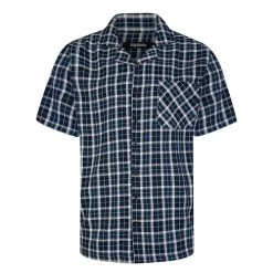 Bigdude Woven Checked Pyjama Set Navy/Blue -Urban Fit Shop ba07d82f bd23pj06 07 top 1