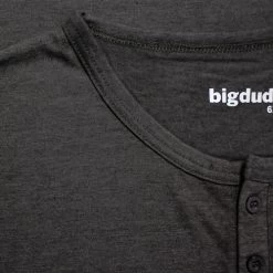 Bigdude Grandad T-Shirt Charcoal -Urban Fit Shop baf78049 img 7967
