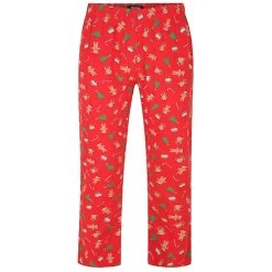 Bigdude All Over Christmas Print Pyjama Set Red -Urban Fit Shop bc7ef896 bd23pj08 01 bottom 1