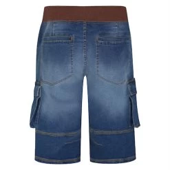 Bigdude Jersey Waistband Denim Shorts Light Wash 14 Bigdude Jersey Waistband Denim Shorts Light Wash -Urban Fit Shop bc9bdc0d e5988de3 bd23sh06 03 3