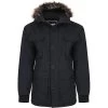 Bigdude Multi Pocket Parka Black