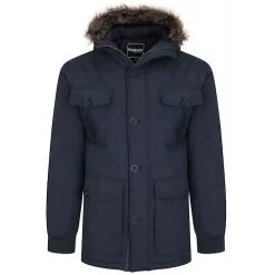 Bigdude Multi Pocket Parka Navy
