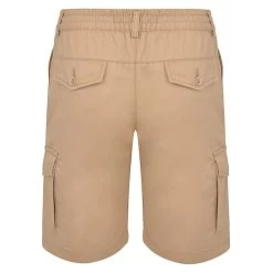 Bigdude Elasticated Waist Cargo Shorts Sand -Urban Fit Shop bd19sh02 11 3
