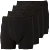 Bigdude 4 Pack Jersey Boxer Shorts Black