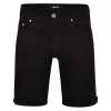 Bigdude Stretch Denim Shorts Black