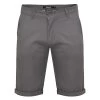 Bigdude Stretch Chino Shorts Grey -Urban Fit Shop bd20sh03 04 1