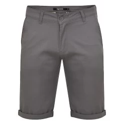 Bigdude Stretch Chino Shorts Grey
