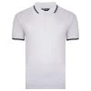 Bigdude Tipped Pique Polo Shirt White -Urban Fit Shop bd20tp01 04 1