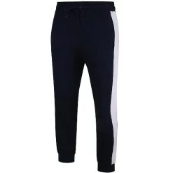 Bigdude Contrast Stripe Joggers Navy