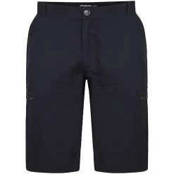 Bigdude Rip Stop Cargo Shorts Black