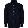 Bigdude Oxford Long Sleeve Shirt Navy -Urban Fit Shop bd21sls01 02 navy 1